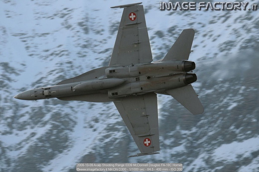 2008-10-09 Axalp Shooting Range 0339 McDonnell Douglas FA-18C Hornet